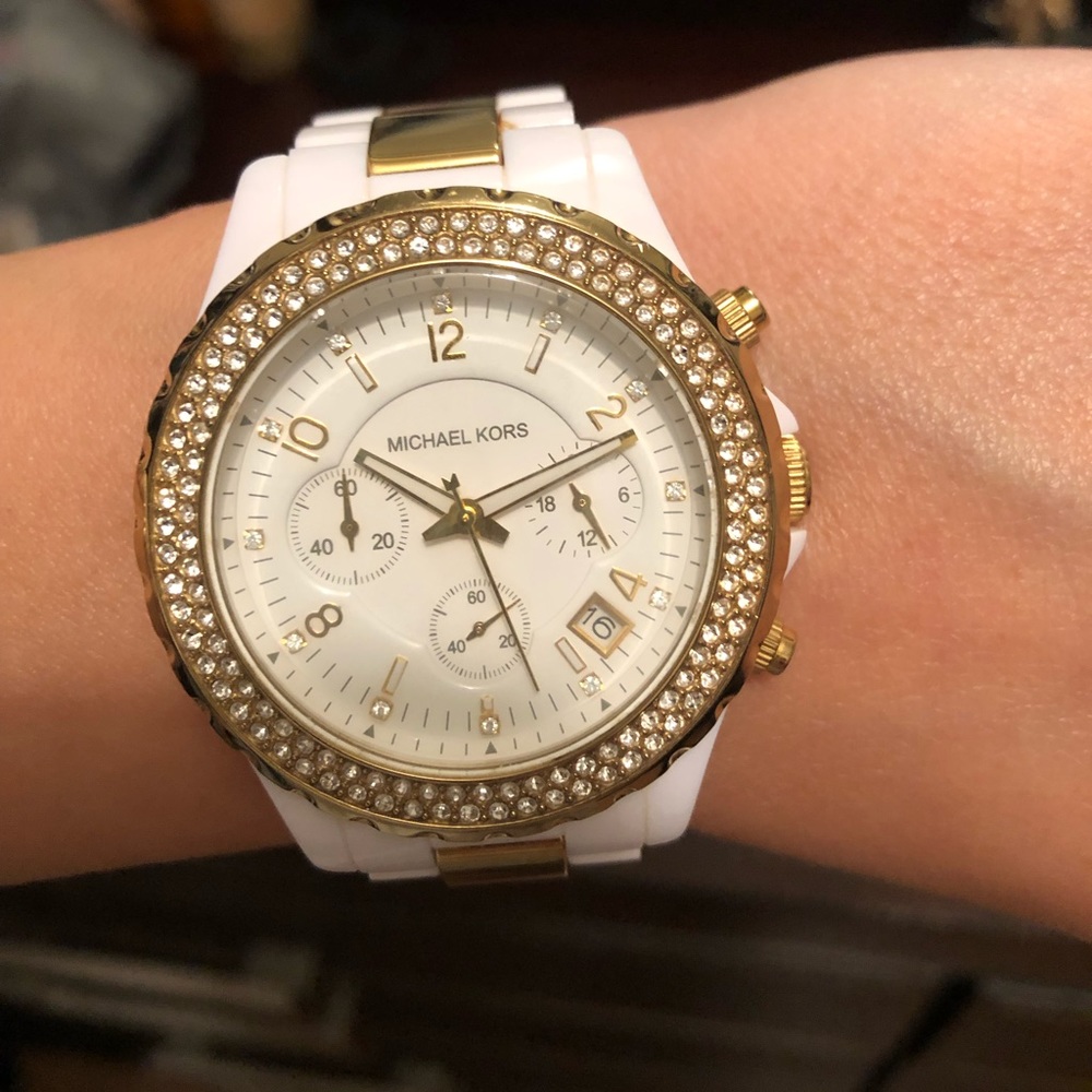Micheal Kors ceramic watch